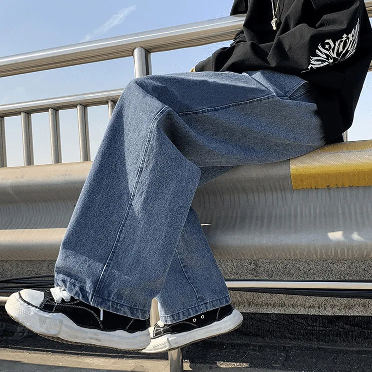 Old Washed Men's Hip Hop Oversized Jeans 2023 New Fashion Casual Punk Loose Straight Wide Leg Pants Spring Denim Trousers A15
Old Washed Men's Hip Hop Oversized Jeans 2023 New Fashion Casual Punk Loose Straight Wide Leg Pants Spring Denim Trousers A15