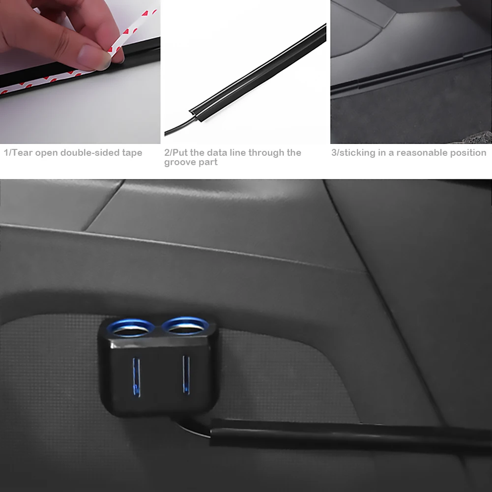 Комплект из 4 скрытых органайзеров для проводов, кабельных втулок и зажимов из ПВХ для автомобиля, автомобильные аксессуары
Комплект из 4 скрытых органайзеров для проводов, кабельных втулок и зажимов из ПВХ для автомобиля, автомобильные аксессуары