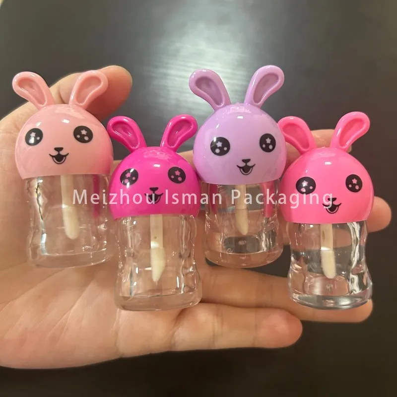 50Pcs 5ml Cute Rabbit Design Colorful Empty Bunny Lip Gloss Tubes Travel Sample Empty Liquid Lipstick Packaging With Brush
50Pcs 5ml Cute Rabbit Design Colorful Empty Bunny Lip Gloss Tubes Travel Sample Empty Liquid Lipstick Packaging With Brush