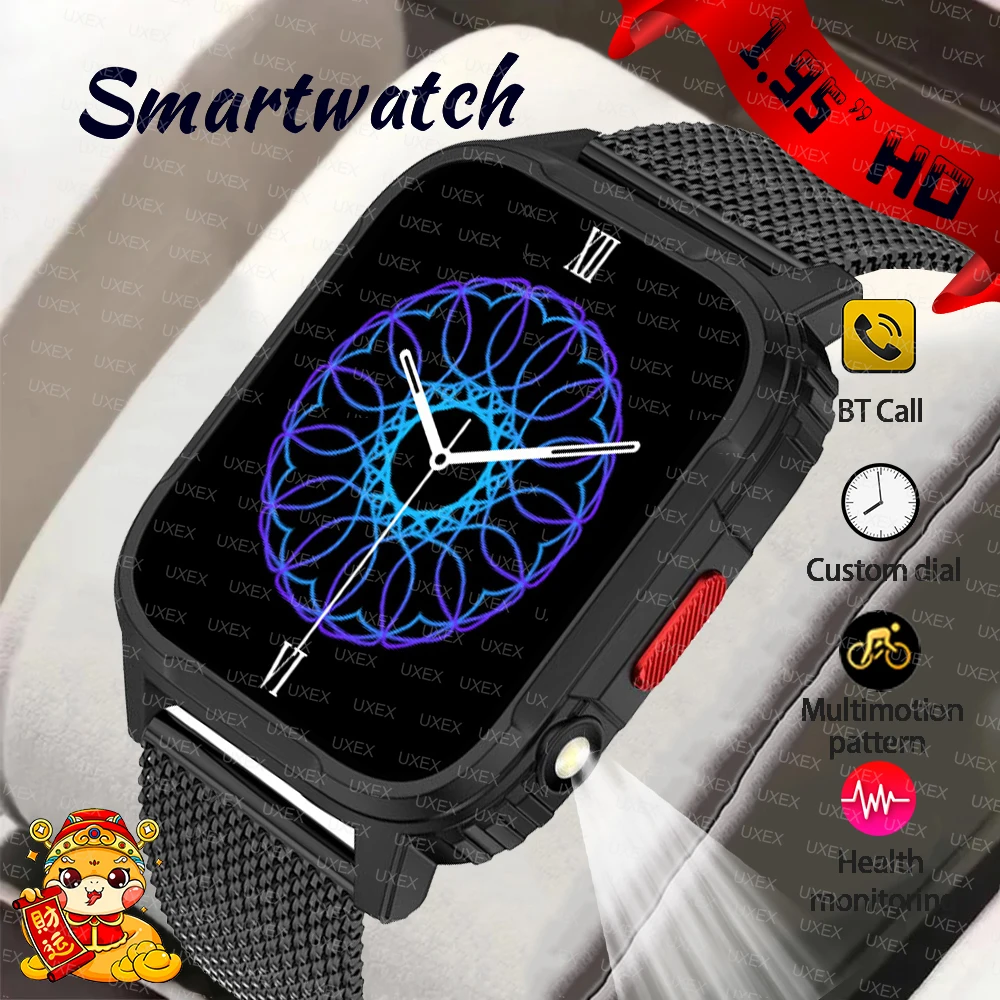 2025 New Businesst Smartwatch Men 1.95 HD For Xiaomi Flashlight Watches Male Custom Photo Bluetooth Call Diy Faces Watch Digital
2025 New Businesst Smartwatch Men 1.95 HD For Xiaomi Flashlight Watches Male Custom Photo Bluetooth Call Diy Faces Watch Digital
