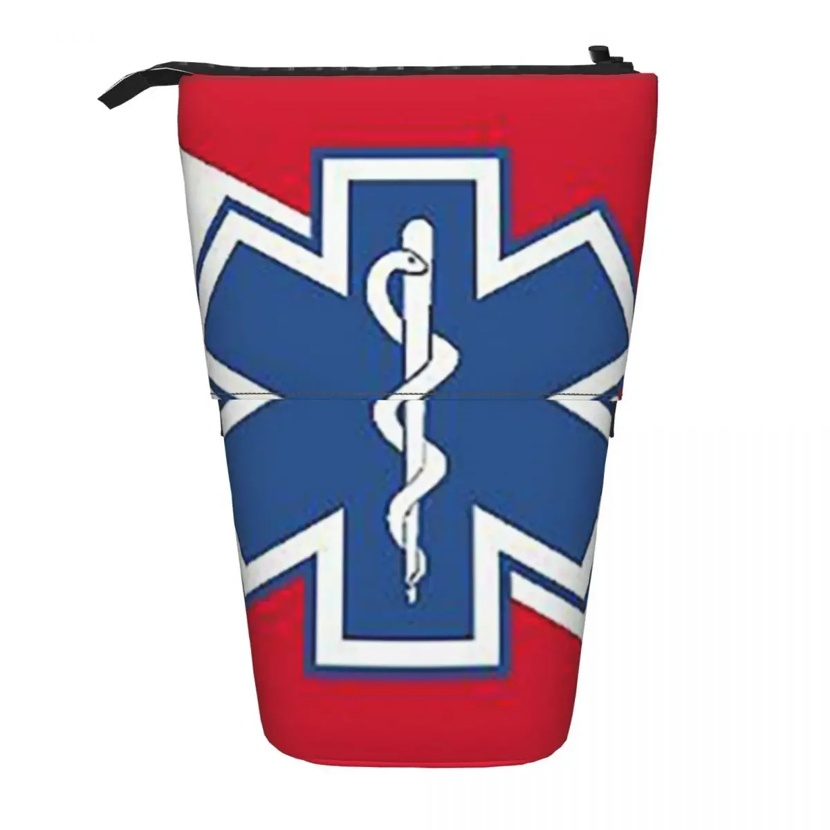 Emt Star Of Life Emergency Medical Reversible Pencil Case Pen Holder StoragePencil Bag for Students Gifts
Emt Star Of Life Emergency Medical Reversible Pencil Case Pen Holder StoragePencil Bag for Students Gifts