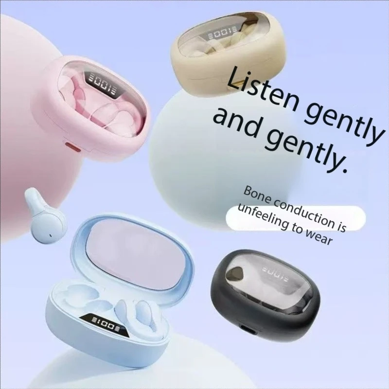 Новые беспроводные Bluetooth-наушники X53 с зажимом для ушей, сенсорные TWS наушники с шумоподавлением, цифровой дисплей, спортивные игровые мини-наушники
Новые беспроводные Bluetooth-наушники X53 с зажимом для ушей, сенсорные TWS наушники с шумоподавлением, цифровой дисплей, спортивные игровые мини-наушники