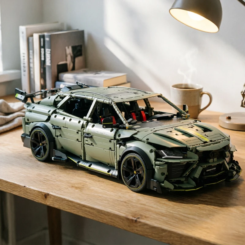 1:8 High-Tech Series Urus Sports Car Building Block City Mechanical Speed Racing Vehicle Model Bricks Toys For Adult Gift MOC
1:8 High-Tech Series Urus Sports Car Building Block City Mechanical Speed Racing Vehicle Model Bricks Toys For Adult Gift MOC