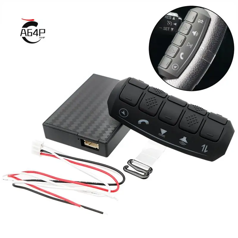 A64P-Universal Car Steering Wheel Controller Car Radio DVD GPS Player Car Remote Controls Steering Wheel Button
A64P-Universal Car Steering Wheel Controller Car Radio DVD GPS Player Car Remote Controls Steering Wheel Button