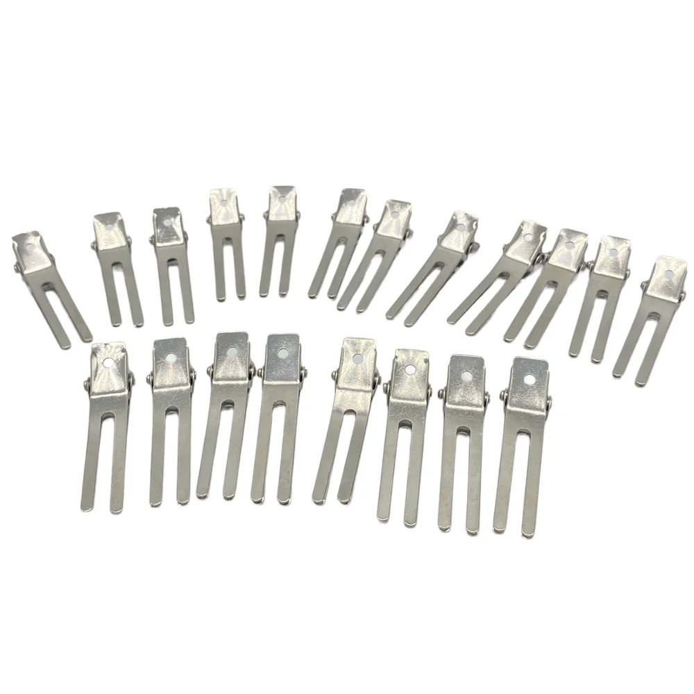 20 PCS 1 3/4INCH 45MM Silver Nickel Color Double Prong Hair Clip Metal Hair Clip Alligator Clip Duck Clip
20 PCS 1 3/4INCH 45MM Silver Nickel Color Double Prong Hair Clip Metal Hair Clip Alligator Clip Duck Clip