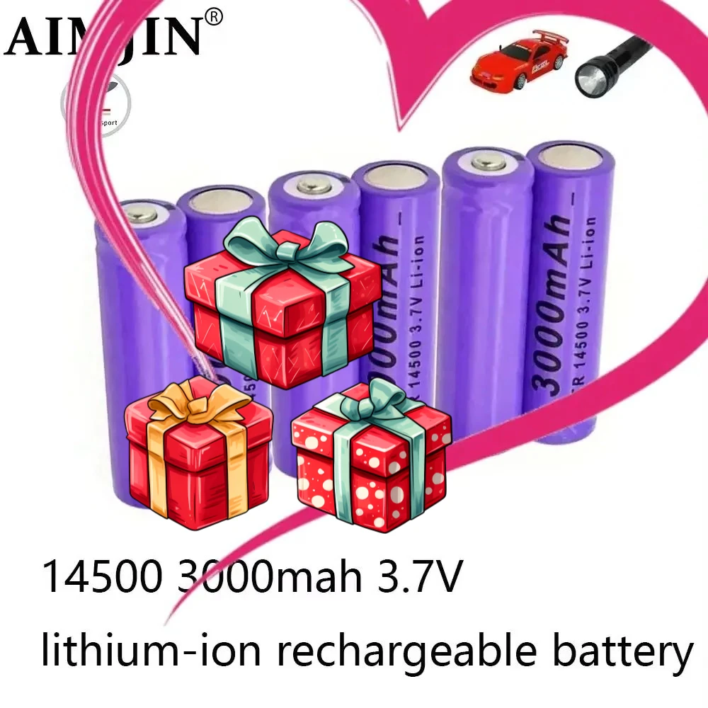 Батарейки 14500 AA 3.7 В 3000 мАч высокого качества для игрушек, микрофонов, камер и т.д.
Батарейки 14500 AA 3.7 В 3000 мАч высокого качества для игрушек, микрофонов, камер и т.д.