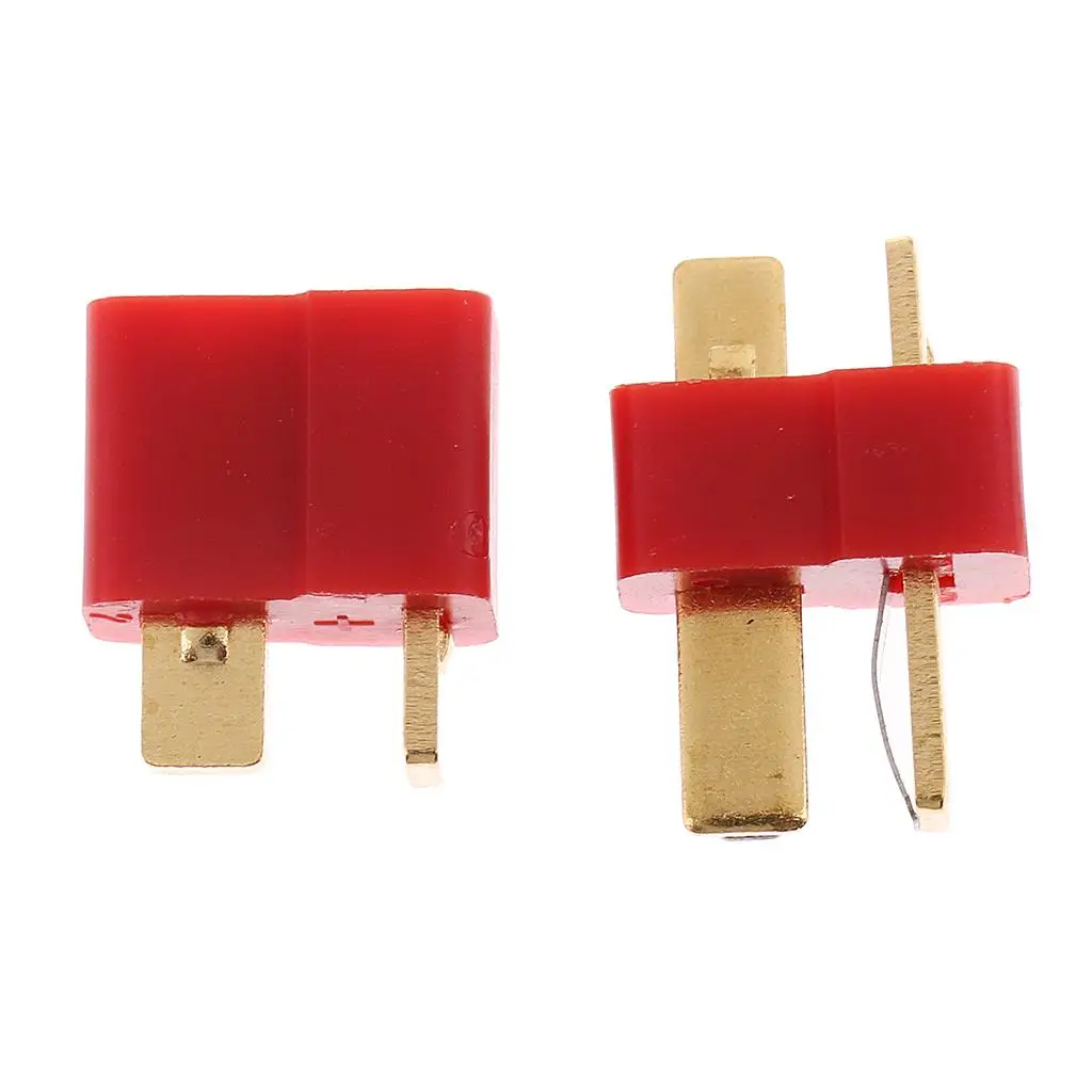 Metal Plastic RC T Plug Connectors Deans Type Male Female Battery Motor Parts for RC Helicopter Plane Boat
Metal Plastic RC T Plug Connectors Deans Type Male Female Battery Motor Parts for RC Helicopter Plane Boat