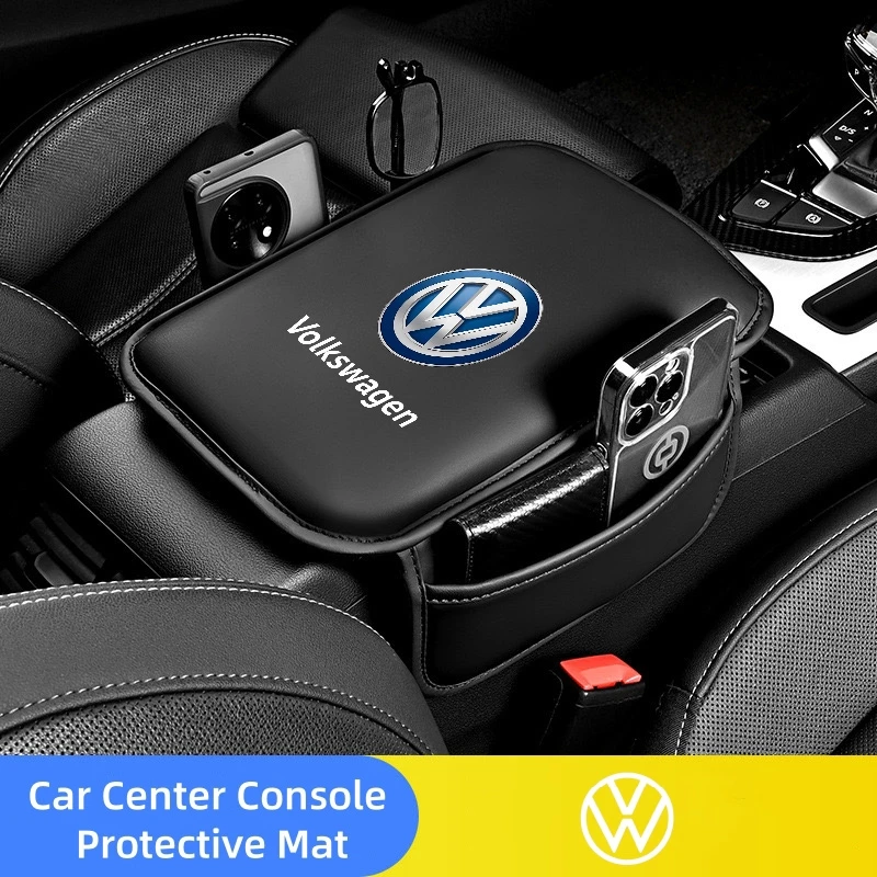 Car Center Console leather Arm Rest Box Cover Protective Mat For VW GTI Polo Passat Golf Tiguan Jetta T-ROC Beetle Sharan Phaeto
Car Center Console leather Arm Rest Box Cover Protective Mat For VW GTI Polo Passat Golf Tiguan Jetta T-ROC Beetle Sharan Phaeto