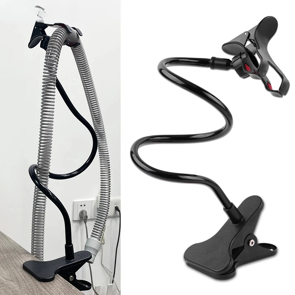 Bedside CPAP Hose Holder - Adjustable Hose Hanger To Prevent Tangling & Blockage, Keeps Tube Away for Better Sleep Comfort
Bedside CPAP Hose Holder - Adjustable Hose Hanger To Prevent Tangling & Blockage, Keeps Tube Away for Better Sleep Comfort