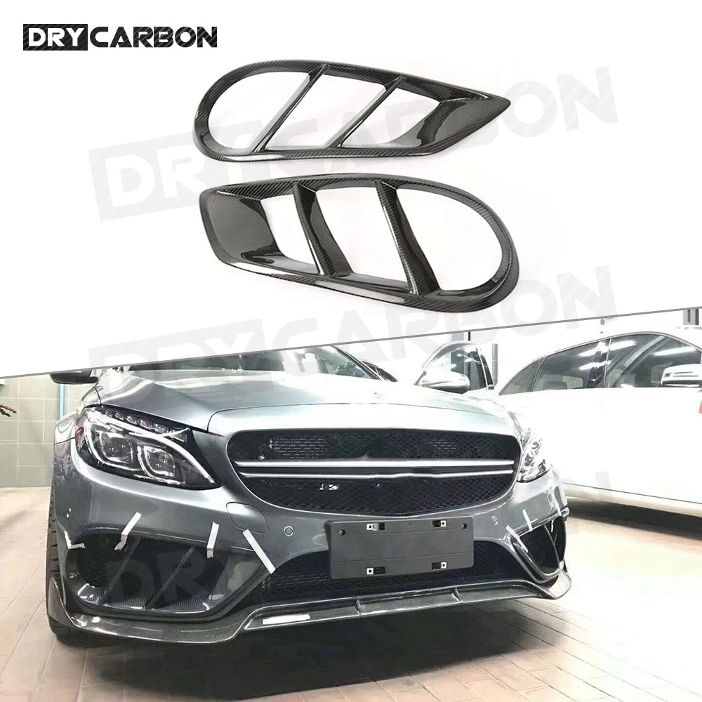 Carbon Fiber Front Bumper Air Vent Cover Mesh Grill Frame for Benz C Class W205 C43 AMG C180 C200 2015 2016 2017 2018 2019 
Carbon Fiber Front Bumper Air Vent Cover Mesh Grill Frame for Benz C Class W205 C43 AMG C180 C200 2015 2016 2017 2018 2019