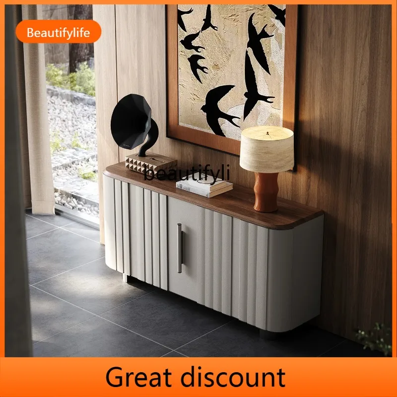 A48 Italian Style Light Luxury Sideboard Cabinet Living Room Storage Cabinet Villa Home Partition High-End Entrance Cabinet
A48 Italian Style Light Luxury Sideboard Cabinet Living Room Storage Cabinet Villa Home Partition High-End Entrance Cabinet