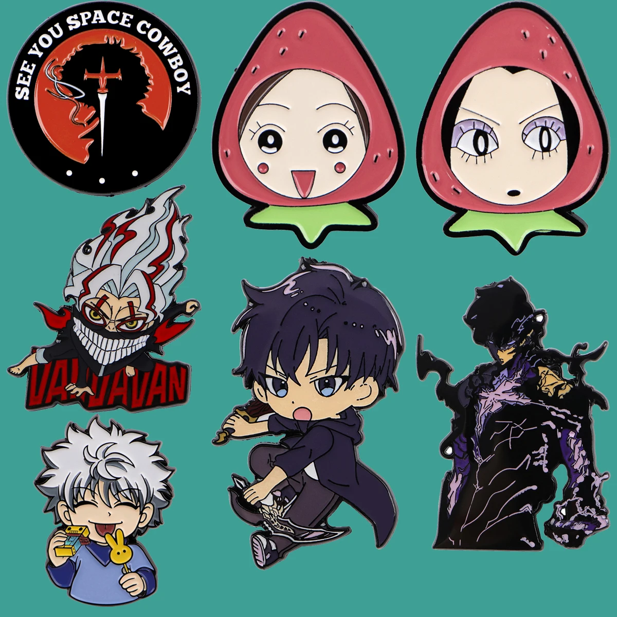 Hot Anime Dandadan Enamel Pin Lapel Pins for Backpacks Strawberry Badges Cool Man Brooch for Clothes Jewelry Gifts for Friends
Hot Anime Dandadan Enamel Pin Lapel Pins for Backpacks Strawberry Badges Cool Man Brooch for Clothes Jewelry Gifts for Friends