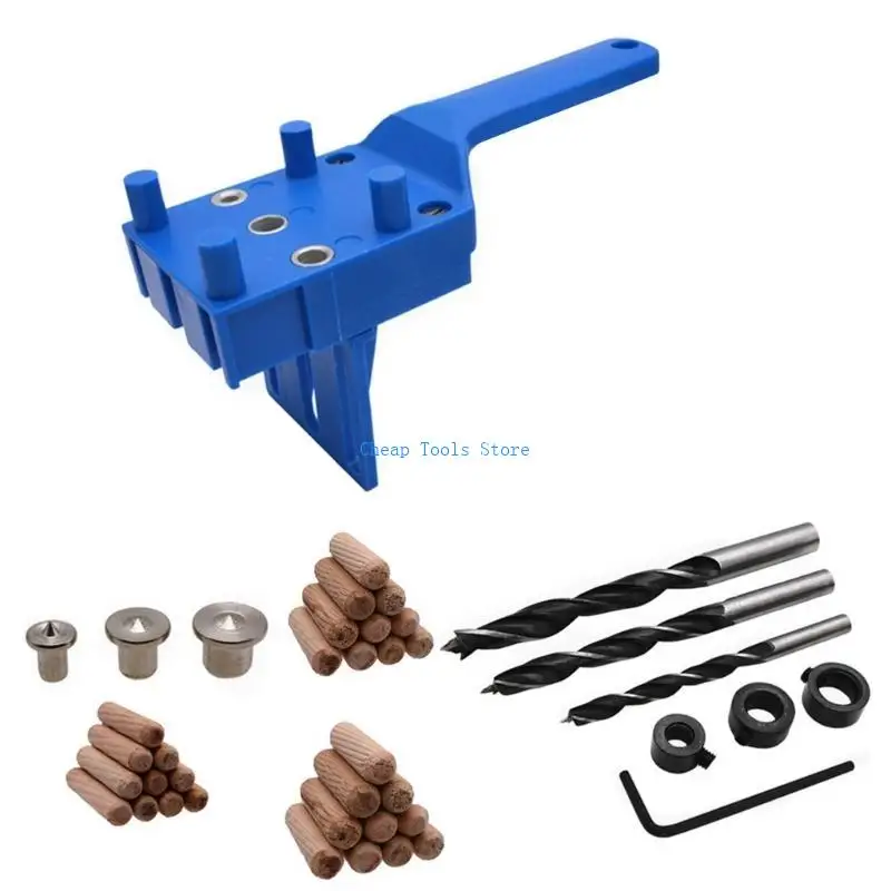 G88B Handheld Dowel Jig Set, Dowling Jig Set for Efficient Corner Surfaces Joints Works with Lumber to 1-1/2" Thick
G88B Handheld Dowel Jig Set, Dowling Jig Set for Efficient Corner Surfaces Joints Works with Lumber to 1-1/2" Thick
