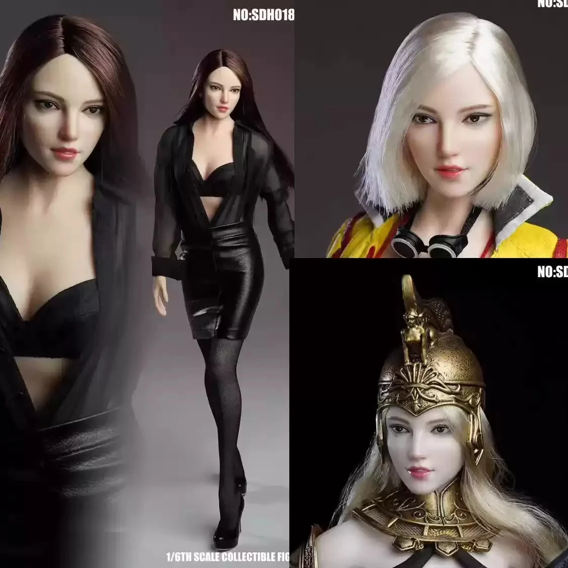 1/6 Scale SDH018 Spartan Female Knight Head Carving Sculpt Fit 12'' Action Figure
1/6 Scale SDH018 Spartan Female Knight Head Carving Sculpt Fit 12'' Action Figure