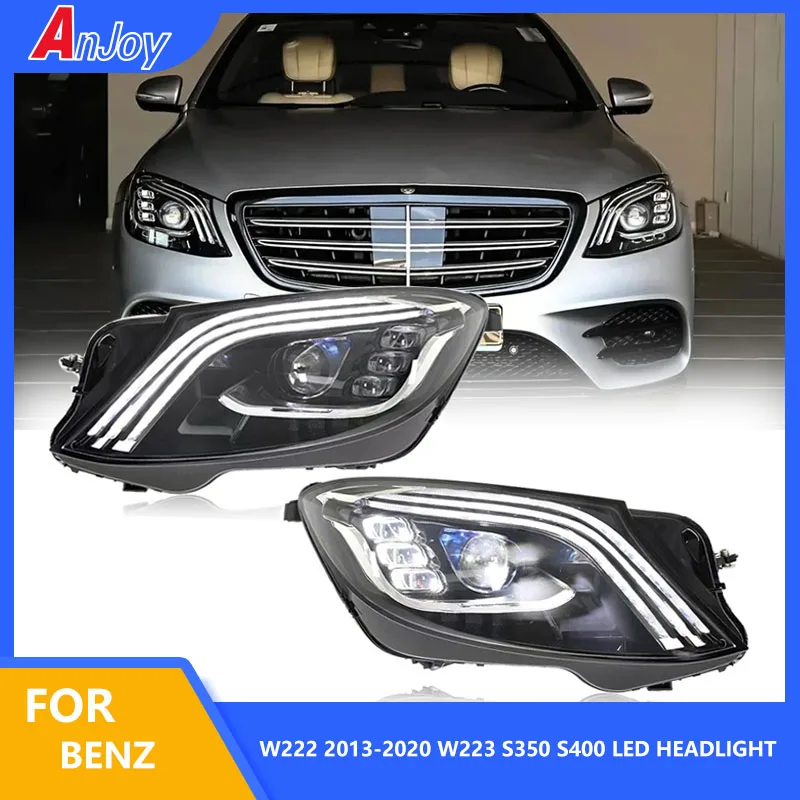 1 комплект фар для BENZ W222 светодиодная фара 2013-2020 W223 S350 S400 светодиодный DRL указатель поворота дальнего света проектор ангельского глаз
1 комплект фар для BENZ W222 светодиодная фара 2013-2020 W223 S350 S400 светодиодный DRL указатель поворота дальнего света проектор ангельского глаз