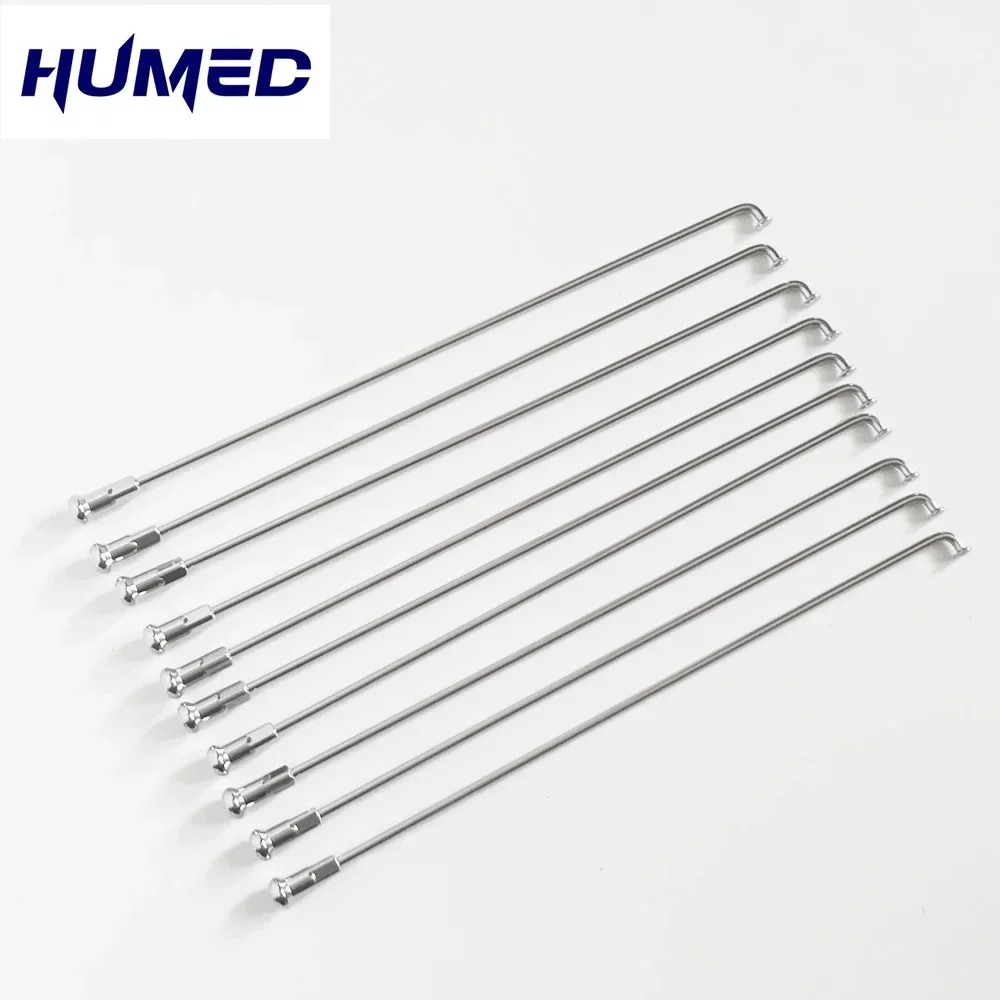 36pcs/lot 11G Diameter 2.85mmLength 55-305mm J-bend Electric bike Spokes Material 304 Stainless Steel E-Bike Spokes With Nipples
36pcs/lot 11G Diameter 2.85mmLength 55-305mm J-bend Electric bike Spokes Material 304 Stainless Steel E-Bike Spokes With Nipples
