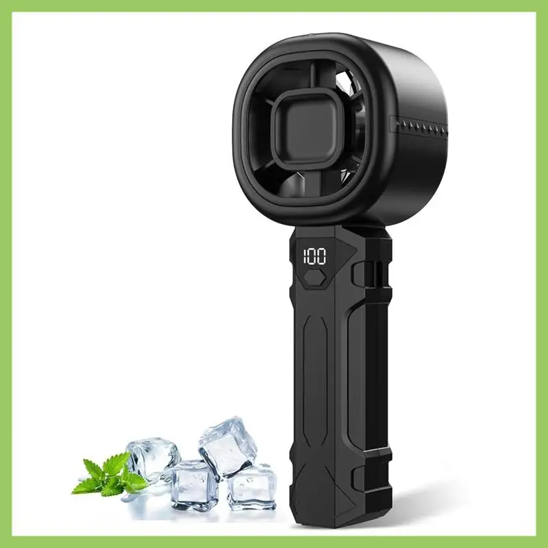 ABJT-Portable Handheld Fan,Personal Fan With Digital Display,3 Wind Speeds,3000Mah Battery USB Rechargeable
ABJT-Portable Handheld Fan,Personal Fan With Digital Display,3 Wind Speeds,3000Mah Battery USB Rechargeable
