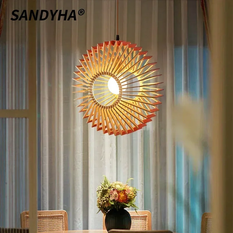 SANDYHA Ретро деревянная люстра подвесной светильник светодиодный художественный декор светильник для ресторана отеля обеденный стол вход гардероб
SANDYHA Ретро деревянная люстра подвесной светильник светодиодный художественный декор светильник для ресторана отеля обеденный стол вход гардероб
