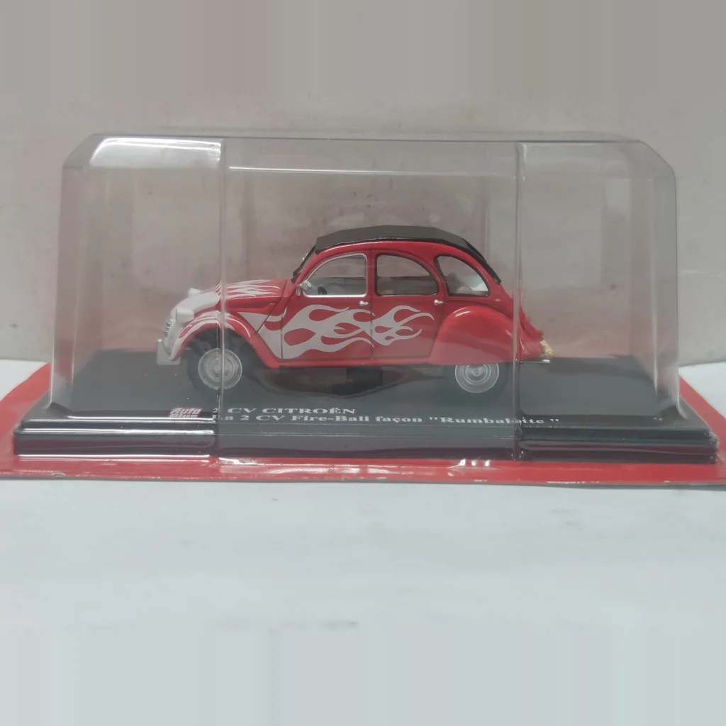 Diecast 1:43 Scale Auto Plus 2CV Citroen Fire-Ball Facon "Rumbalotte" Alloy Car Model Collectible Toy Gift Souvenir Display
Diecast 1:43 Scale Auto Plus 2CV Citroen Fire-Ball Facon "Rumbalotte" Alloy Car Model Collectible Toy Gift Souvenir Display