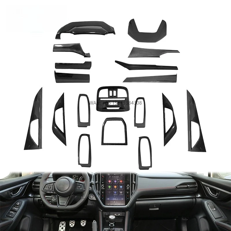 Dry Carbon Fiber Interior Trims for Impreza WRX 2022-2024+
Dry Carbon Fiber Interior Trims for Impreza WRX 2022-2024+