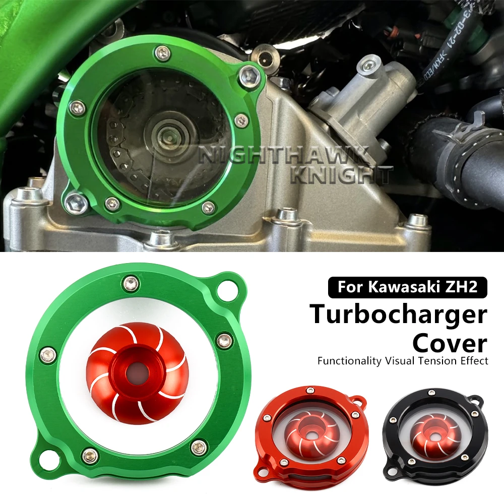 For Kawasaki ZH2 Z H2 SE 2020-2024 2025 2026 Motorcycle Accessories Modified Transparent Turbocharger Cover Kit CNC Engine Cover
For Kawasaki ZH2 Z H2 SE 2020-2024 2025 2026 Motorcycle Accessories Modified Transparent Turbocharger Cover Kit CNC Engine Cover
