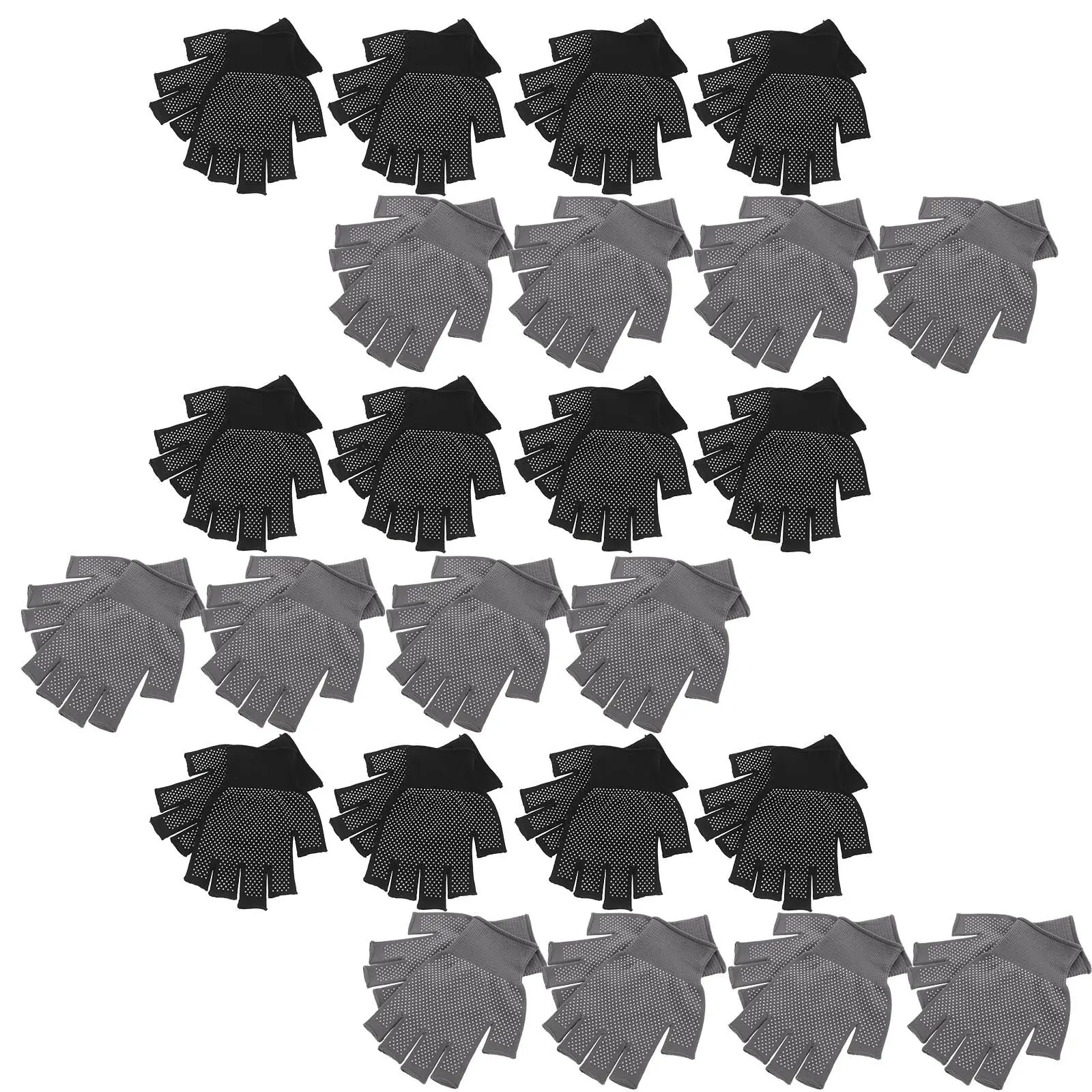 24Pairs Fingerless Work Gloves Non Slip Breathable Half Finger Gloves Crafts Gardening Mechanic Painting DIY Outdoor Grip
24Pairs Fingerless Work Gloves Non Slip Breathable Half Finger Gloves Crafts Gardening Mechanic Painting DIY Outdoor Grip