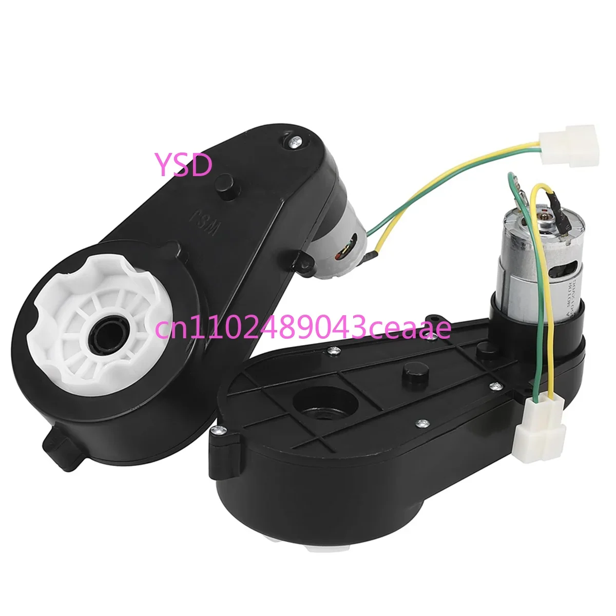 2 Pcs Kids Ride on Car Gearbox 550 12V Motor 40000RPM Electric Motor with GearBox High Speed RS550 DC Motor Match
2 Pcs Kids Ride on Car Gearbox 550 12V Motor 40000RPM Electric Motor with GearBox High Speed RS550 DC Motor Match
