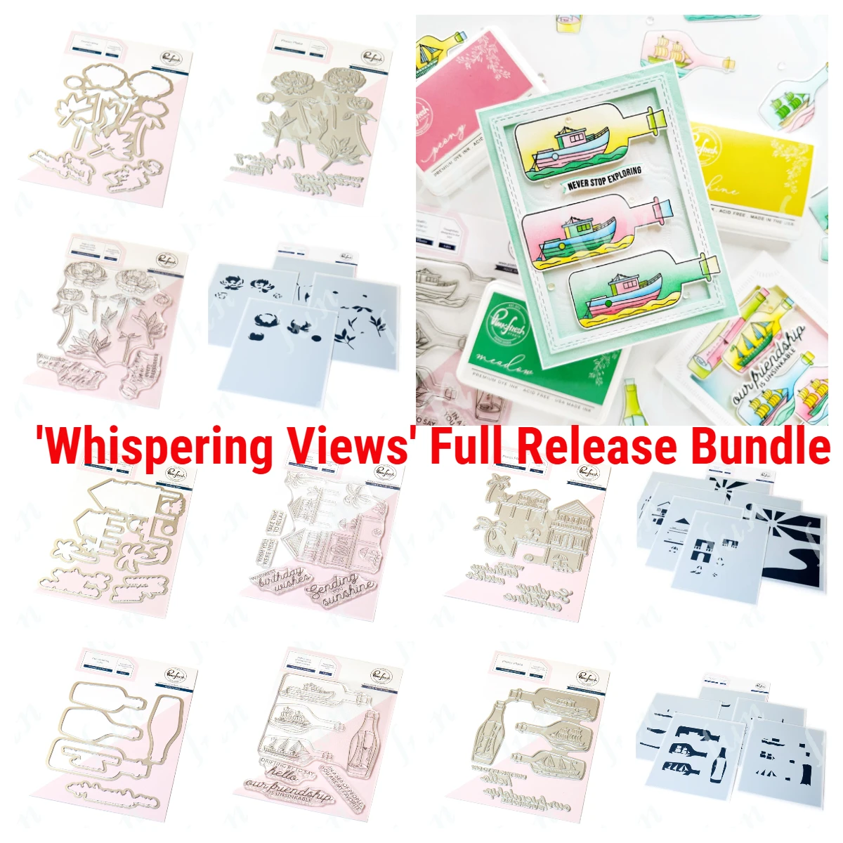 Metal Cutting Dies Stencils for DIY Paper Whispering Views Full Release Bundle Press Plate Stamps Scrapbooking Emboss Decoration
Metal Cutting Dies Stencils for DIY Paper Whispering Views Full Release Bundle Press Plate Stamps Scrapbooking Emboss Decoration
