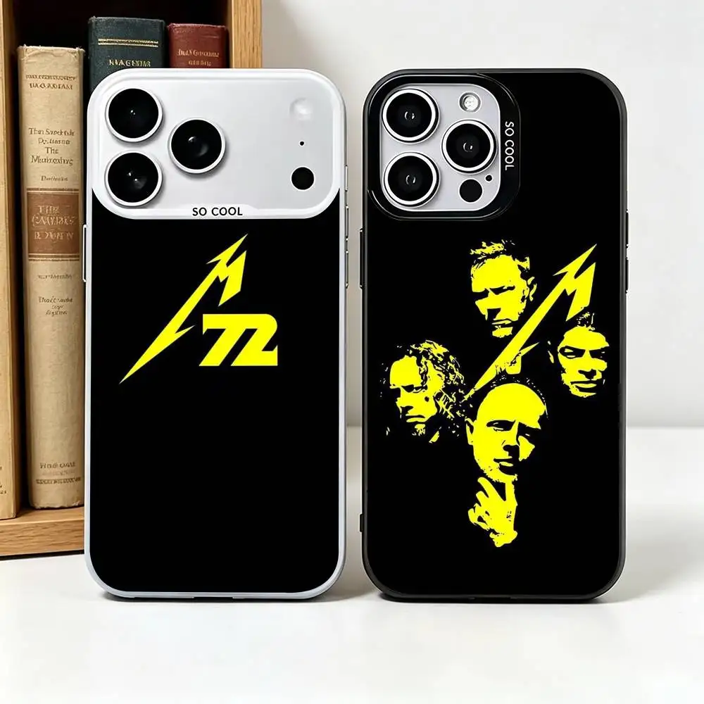 72 Seasons Metallica Phone Case For IPhone17 11 12 13 14 15 16 Pro Max Plus Cover Colored Silver Funda Bumber
72 Seasons Metallica Phone Case For IPhone17 11 12 13 14 15 16 Pro Max Plus Cover Colored Silver Funda Bumber