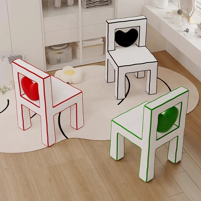 Makeup Stool Door Cartoon Bedroom Love Chair Fabric Dresser Lamb Wool Modern Simple Stool
Makeup Stool Door Cartoon Bedroom Love Chair Fabric Dresser Lamb Wool Modern Simple Stool