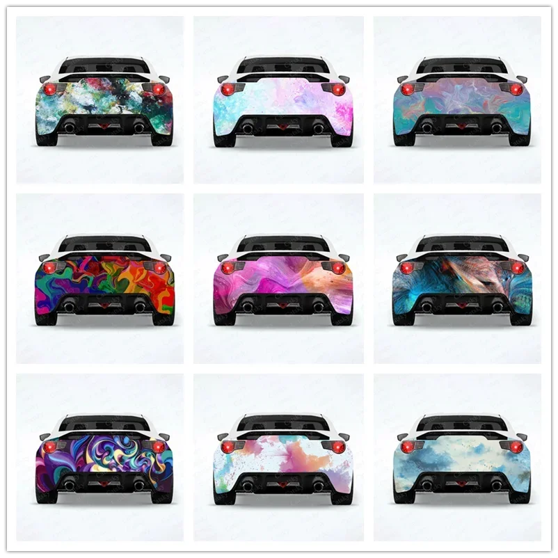 Abstract - Watercolor Car Rear Wrap Car Stickers vehicle Decal Creative Sticker Car-Body Appearance Modification Decor Stickers
Abstract - Watercolor Car Rear Wrap Car Stickers vehicle Decal Creative Sticker Car-Body Appearance Modification Decor Stickers