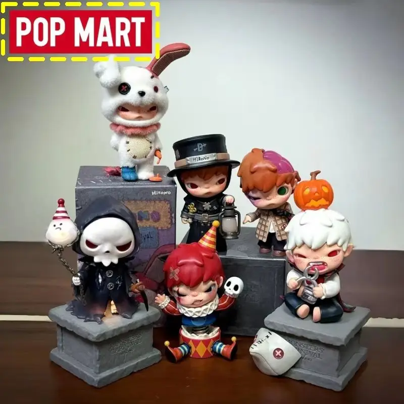 Genuine Pop Mart Hirono Monsters Carnival Blind Box 8cm Pvc/Abs Figure Magnetic Dark Decor Halloween Surprise Birthday Gifts
Genuine Pop Mart Hirono Monsters Carnival Blind Box 8cm Pvc/Abs Figure Magnetic Dark Decor Halloween Surprise Birthday Gifts