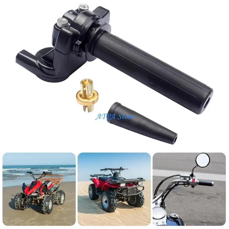 U13C Motorcycle Throttle Grip 22mm Non Slip Design Strong Plastic Metal for Vehicles
U13C Motorcycle Throttle Grip 22mm Non Slip Design Strong Plastic Metal for Vehicles