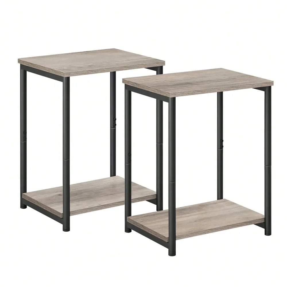 Side Tables Set Of 2, Small End Table, Nightstand For Living Room, Bedroom, Office, Bathroom, Rustic Brown And Black White
Side Tables Set Of 2, Small End Table, Nightstand For Living Room, Bedroom, Office, Bathroom, Rustic Brown And Black White