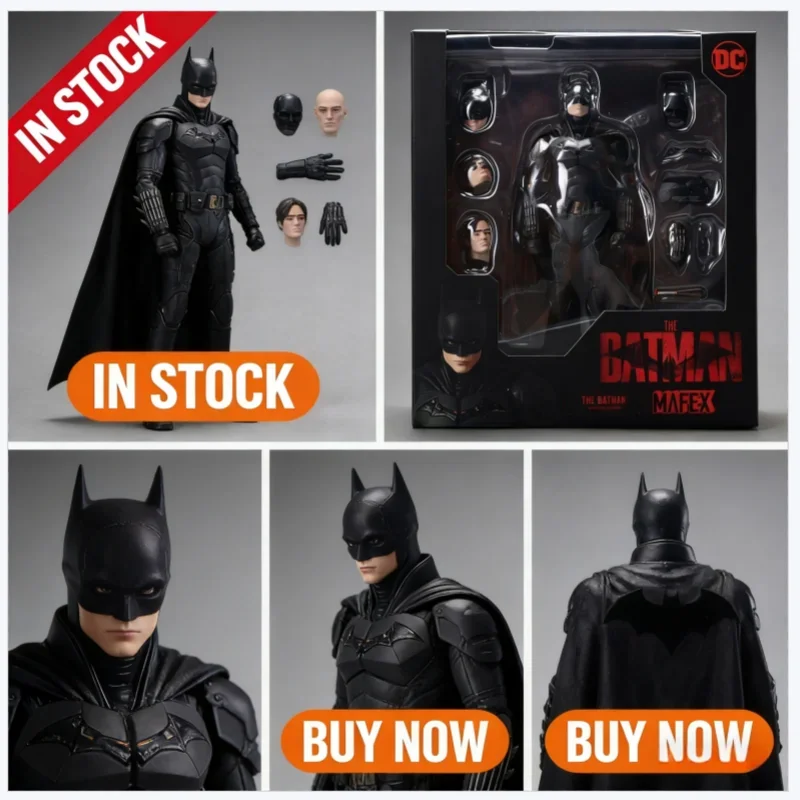 В наличии: Новая фигурка Бэтмена Mafex 188 (версия из фильма с Роберт Паттинсоном) — коллекционная фигурка Бэтмена из Лиги Справедливости, игрушка для детей.
В наличии: Новая фигурка Бэтмена Mafex 188 (версия из фильма с Роберт Паттинсоном) — коллекционная фигурка Бэтмена из Лиги Справедливости, игрушка для детей.