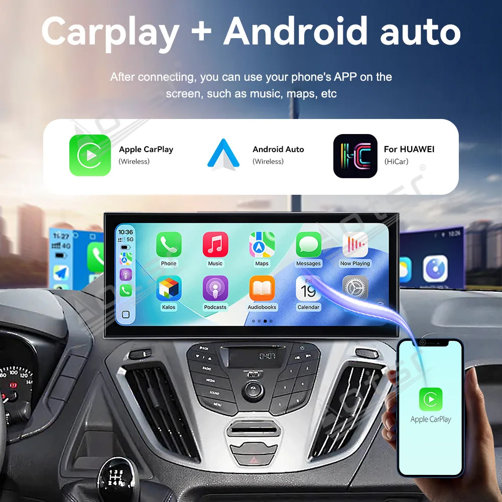 CarPlay 15.8’’ Android 15 For Ford Transit Custom 2012-2017 Car accessories Car GPS Navigation HD Screen Multimedia Player Head
CarPlay 15.8’’ Android 15 For Ford Transit Custom 2012-2017 Car accessories Car GPS Navigation HD Screen Multimedia Player Head