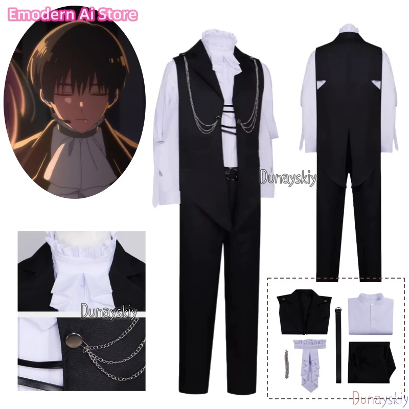 Ouri Sakaguchi Cosplay Tamon's B-Side Which Face Does Tamon Have Now Idol Group F/ACE Anime Costume Black Vest Goth Party Sets
Ouri Sakaguchi Cosplay Tamon's B-Side Which Face Does Tamon Have Now Idol Group F/ACE Anime Costume Black Vest Goth Party Sets