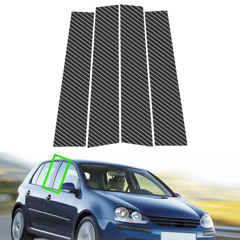 For VW Golf Mk5 2003 2004 2005-2009 Car Window Door Column B C Pillar Post Trim Cover Carbon Fiber Black Stickers Accessories
For VW Golf Mk5 2003 2004 2005-2009 Car Window Door Column B C Pillar Post Trim Cover Carbon Fiber Black Stickers Accessories