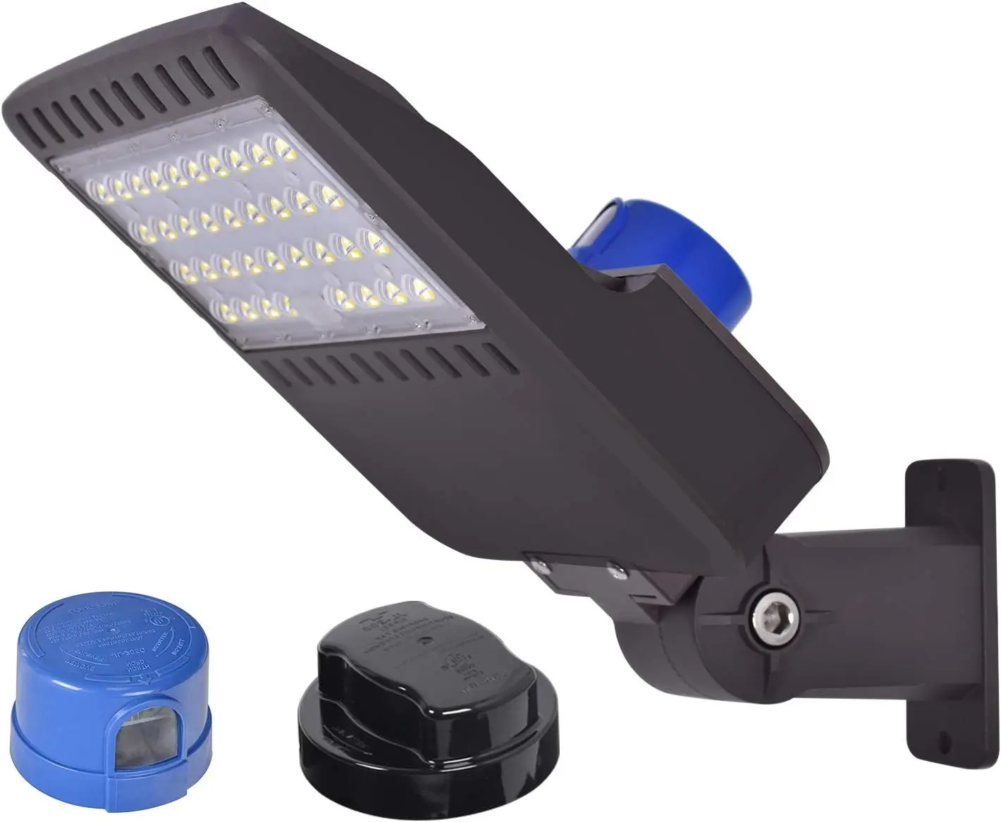 100W LED Parking Lot Light, 15000LM Super Bright, 5000K Daylight, AC100-277V, Replaces 1000W Halide, Dusk to Dawn Photocell for Outdoor Area
100W LED Parking Lot Light, 15000LM Super Bright, 5000K Daylight, AC100-277V, Replaces 1000W Halide, Dusk to Dawn Photocell for Outdoor Area