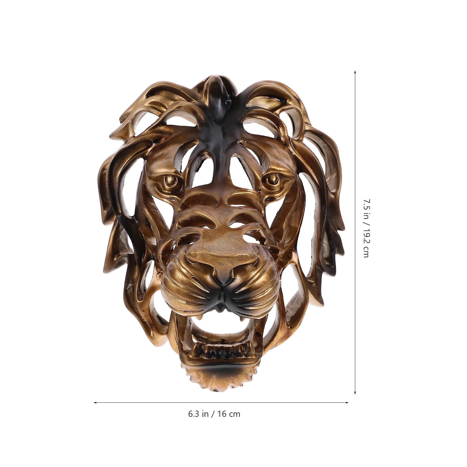 Lion Head Hanging Resin Sculpture For Home Luxury Animal Head Art Living Room Bedroom Office Decor Wall Sculpture Resin Wall
Lion Head Hanging Resin Sculpture For Home Luxury Animal Head Art Living Room Bedroom Office Decor Wall Sculpture Resin Wall