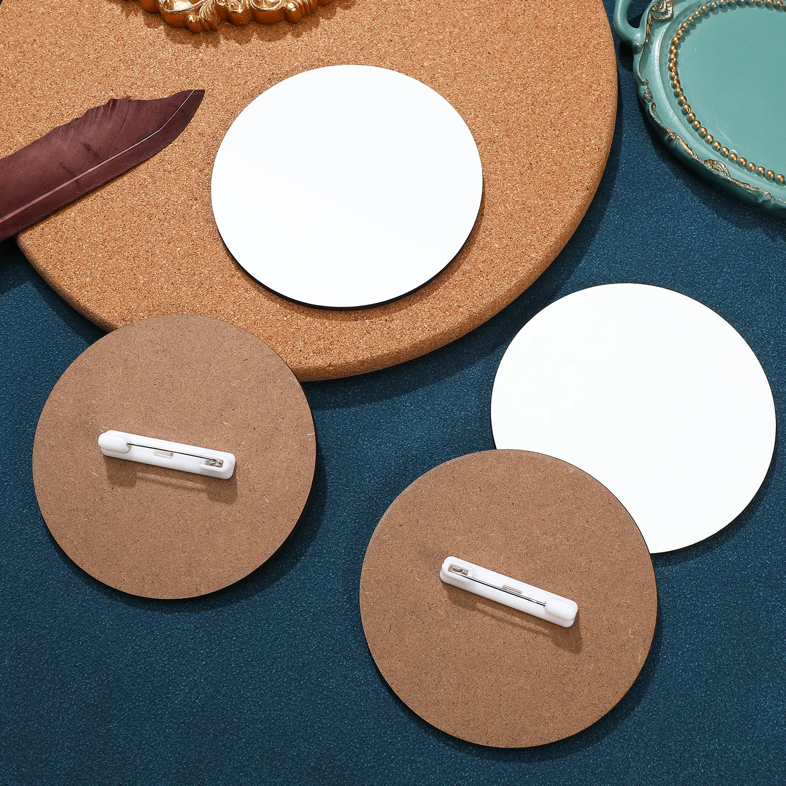 30Pcs Custom Sublimation Name Badges Work Id Pins Business Name Tags for Office Conference Events DIY Button Badges Kit
30Pcs Custom Sublimation Name Badges Work Id Pins Business Name Tags for Office Conference Events DIY Button Badges Kit