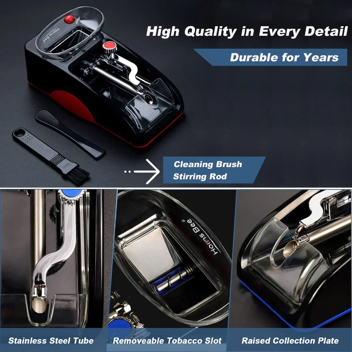 MInjector Maker Cigarette Rolling Machine 7Electric utomatic Smoking Tool DIY Tobacco Roller EU US Plug Smoking ccessories
MInjector Maker Cigarette Rolling Machine 7Electric utomatic Smoking Tool DIY Tobacco Roller EU US Plug Smoking ccessories