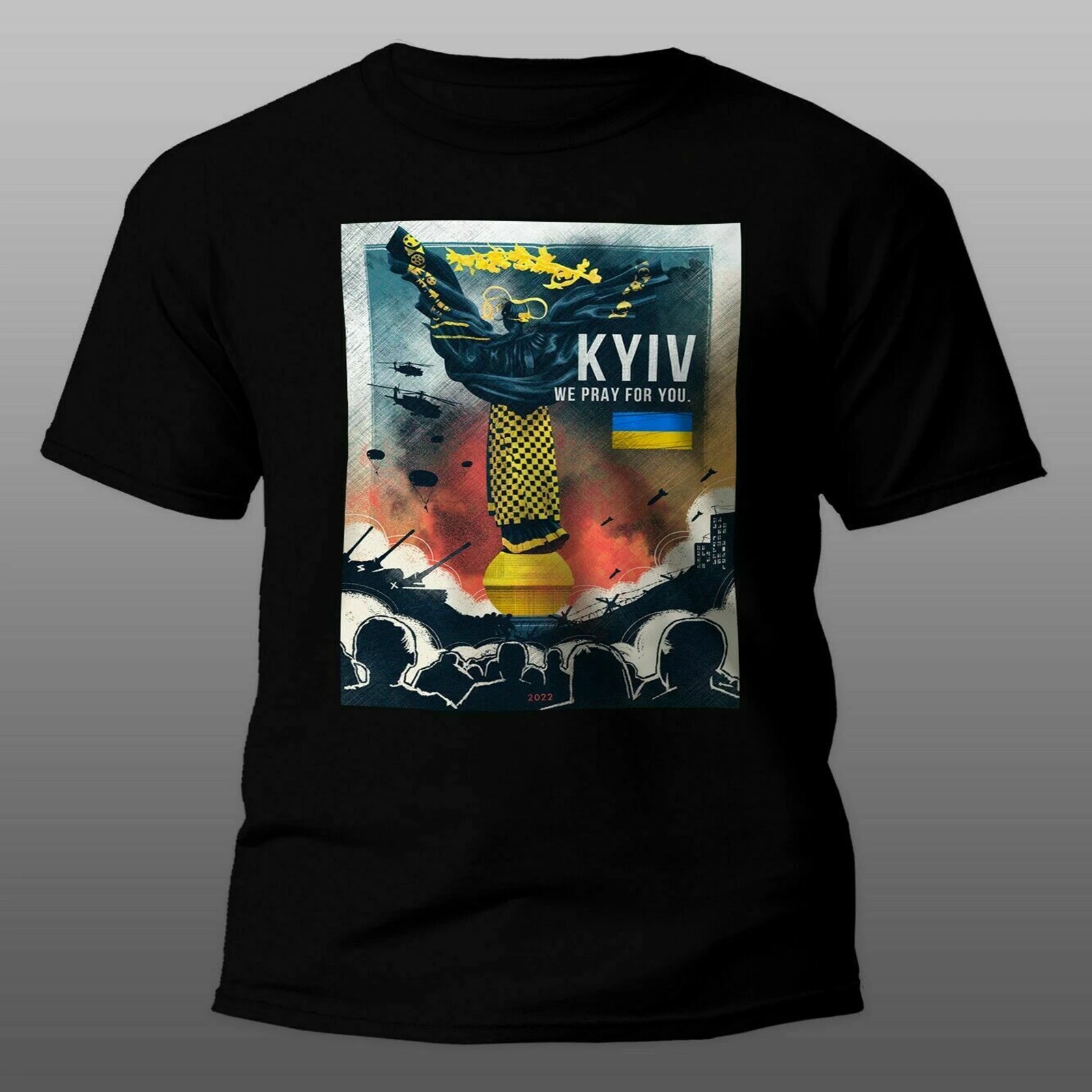 Kyiv - The Great Hero City Black Vintage Ukraine Gift Tees Breathable Top, Loose Casual Mens T-shirt S-3XL
Kyiv - The Great Hero City Black Vintage Ukraine Gift Tees Breathable Top, Loose Casual Mens T-shirt S-3XL