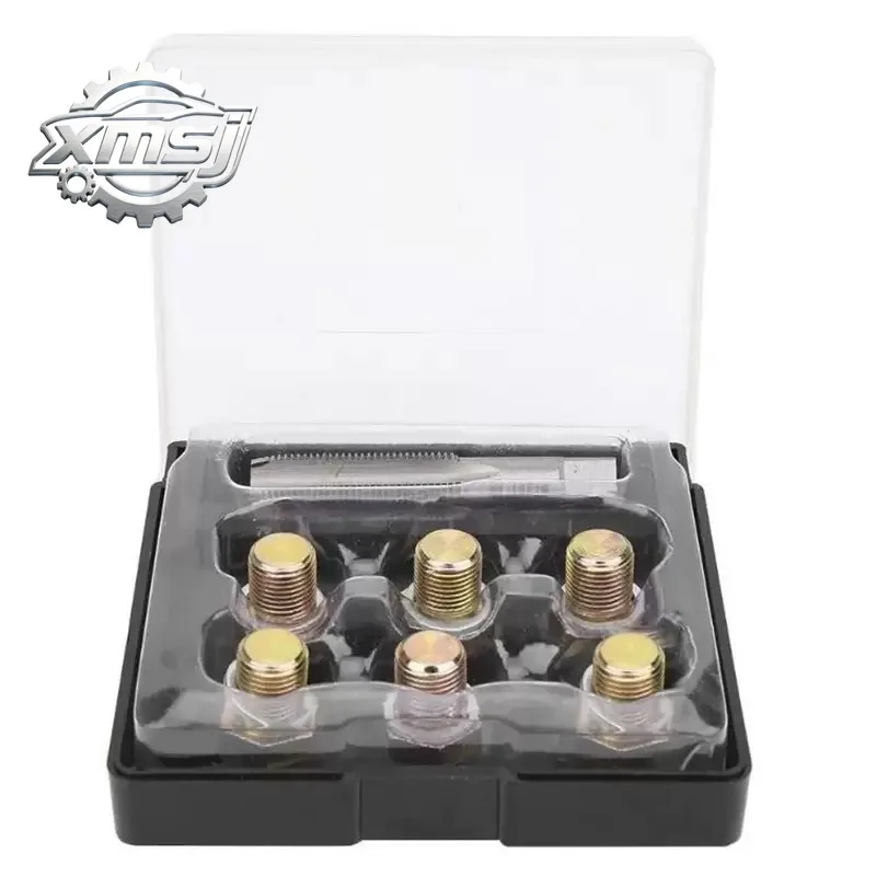Nuevo Kit reparación rosca cárter aceite, Kit reparación tapón drenaje sumiro M13 M15 M17 M20, alta ca
Nuevo Kit reparación rosca cárter aceite, Kit reparación tapón drenaje sumiro M13 M15 M17 M20, alta ca