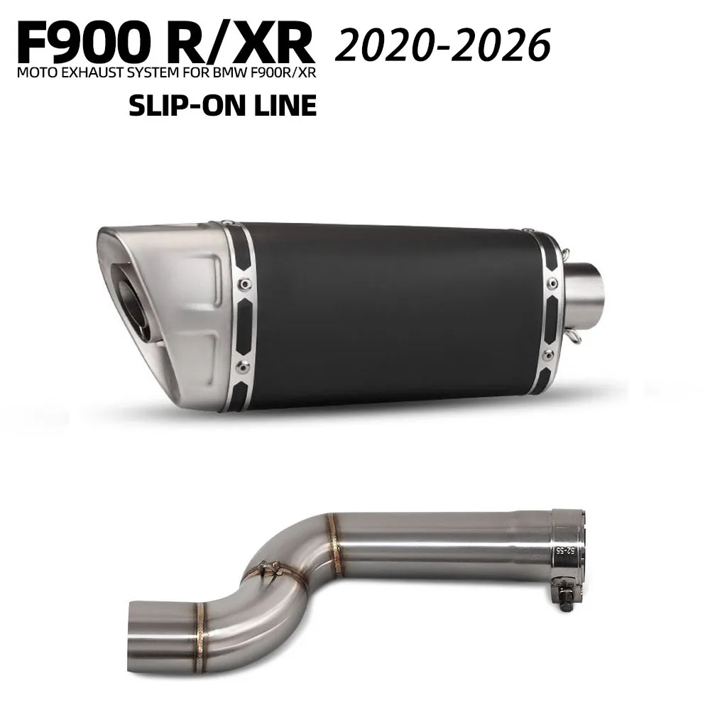 Motorcycle Exhaust Tail Tube Kit Escacpe Middle Pipe With M11 Muffler With DB KIller For BMW F900R F900XR F900 R/XR 2020-2026
Motorcycle Exhaust Tail Tube Kit Escacpe Middle Pipe With M11 Muffler With DB KIller For BMW F900R F900XR F900 R/XR 2020-2026