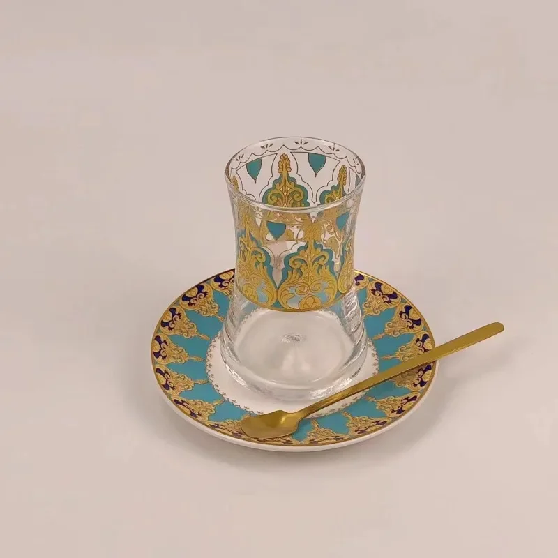 Turkish coffee cup high value niche characteristic glass set women's photo afternoon black tea cup design sense
Turkish coffee cup high value niche characteristic glass set women's photo afternoon black tea cup design sense