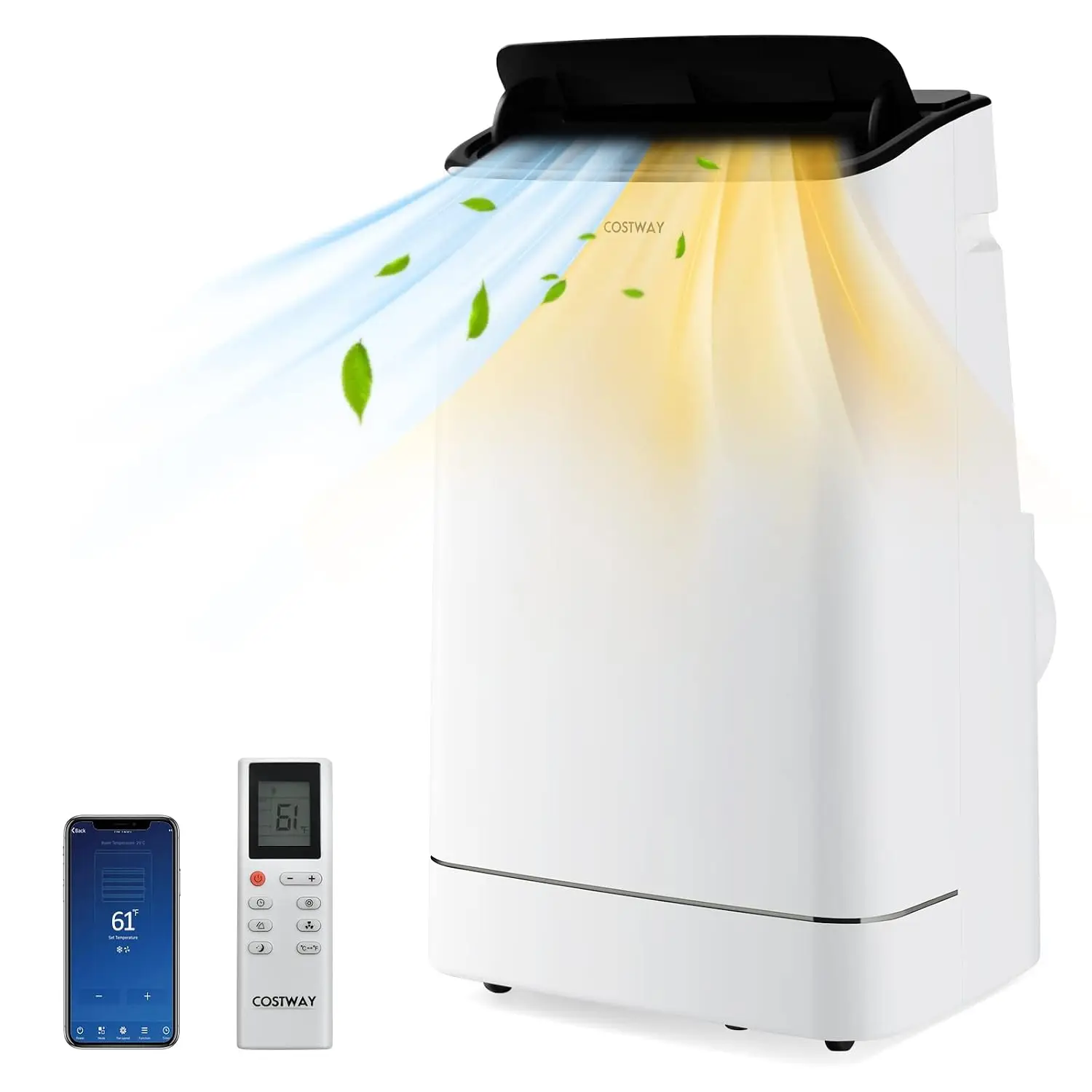 15000 BTU Portable Air Conditioner, with Heat, Auto Swing 4-in-1 AC Unit for Rooms up to 800 Sq.Ft, with Built-in, Custom
15000 BTU Portable Air Conditioner, with Heat, Auto Swing 4-in-1 AC Unit for Rooms up to 800 Sq.Ft, with Built-in, Custom
