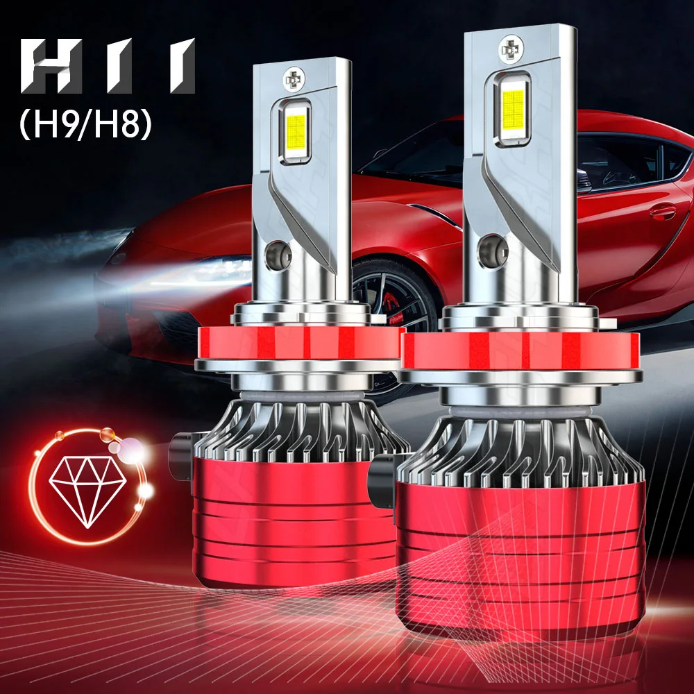 XWQHJW 2PCS H11 Car lights LED headlight bulbs Super Bright LED Headlights High Low Beam Fog Light Bulb 6000K Car accsesories
XWQHJW 2PCS H11 Car lights LED headlight bulbs Super Bright LED Headlights High Low Beam Fog Light Bulb 6000K Car accsesories