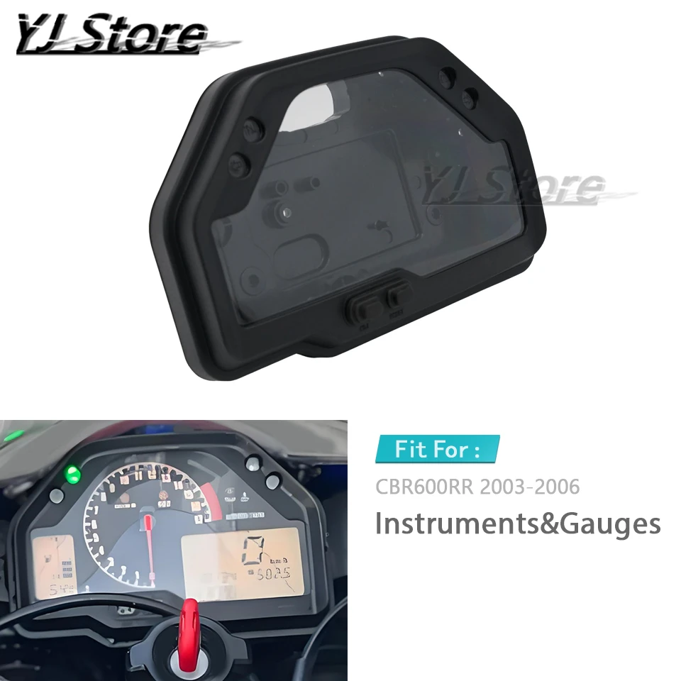 Fit For Honda CBR 600 RR 2003-2006 F5 03-06 Motorcycle Speedometer Instrument Housing Odometer Tachometer housing Cover
Fit For Honda CBR 600 RR 2003-2006 F5 03-06 Motorcycle Speedometer Instrument Housing Odometer Tachometer housing Cover
