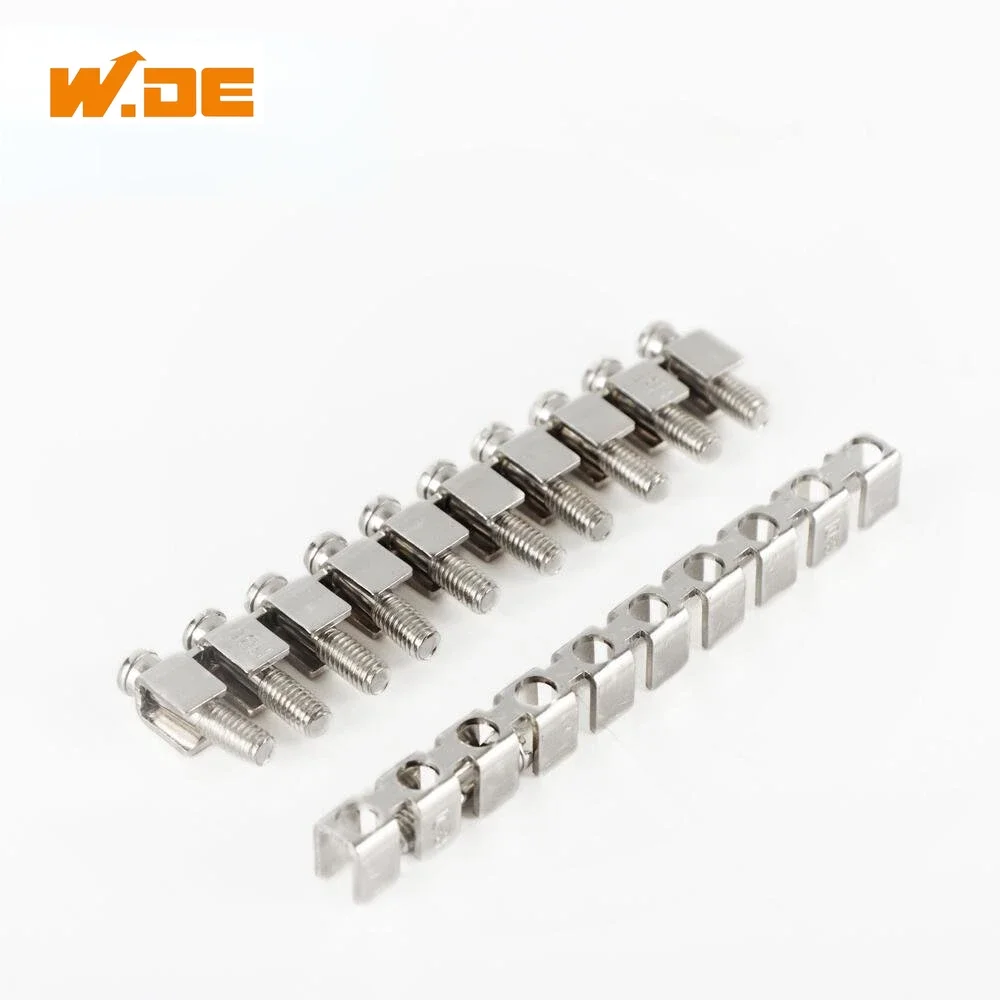 FBI 10-8 Fixed Bridge UK Type Terminal Block Accessories For UK6N DIN Rail Terminal Blocks
FBI 10-8 Fixed Bridge UK Type Terminal Block Accessories For UK6N DIN Rail Terminal Blocks